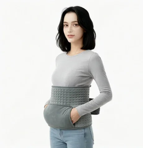 Ceinture Chauffante Lombaire avec Poches Chauffantes
